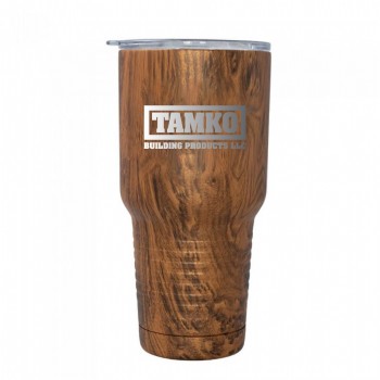 Patriot 20 oz. Woodgrain Tumbler